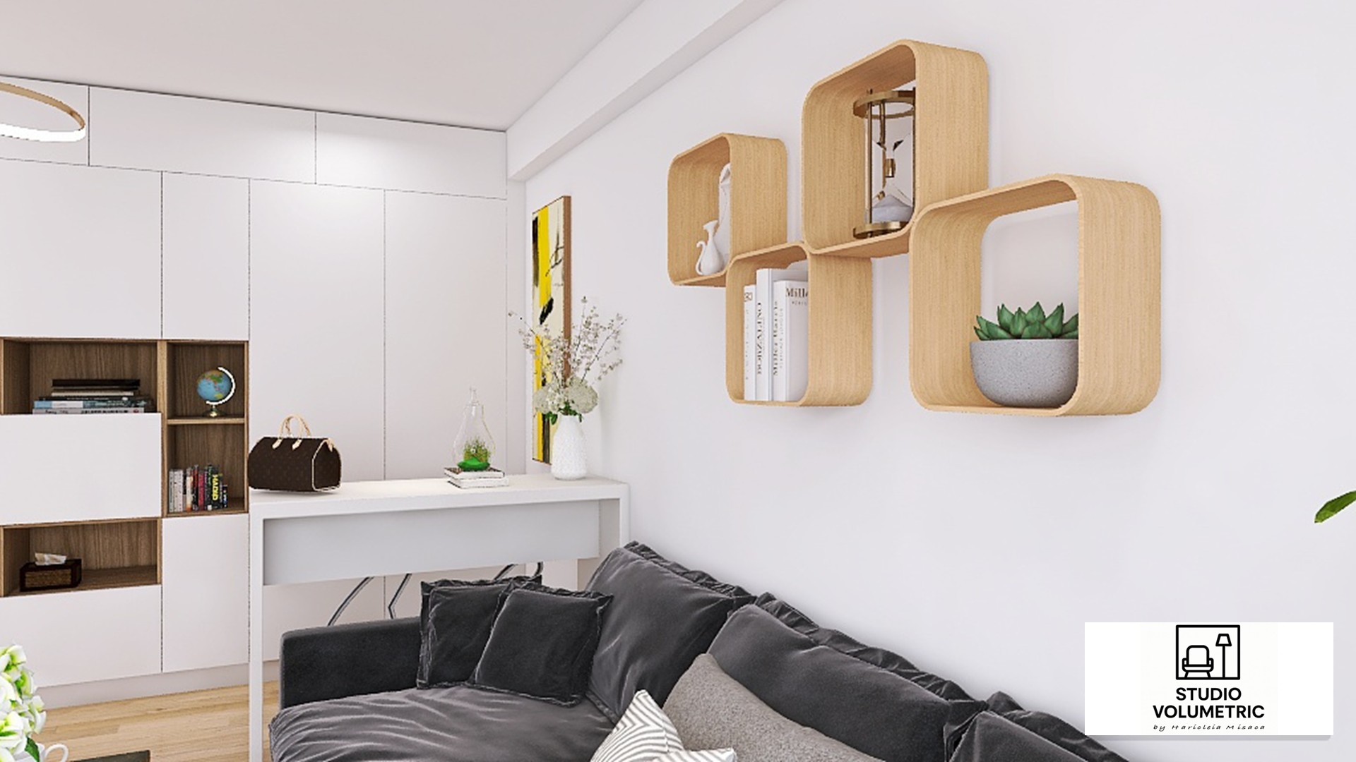Camera 3 in 1 — fotografie design interior Studio Volumetric, imaginea 6 din 7