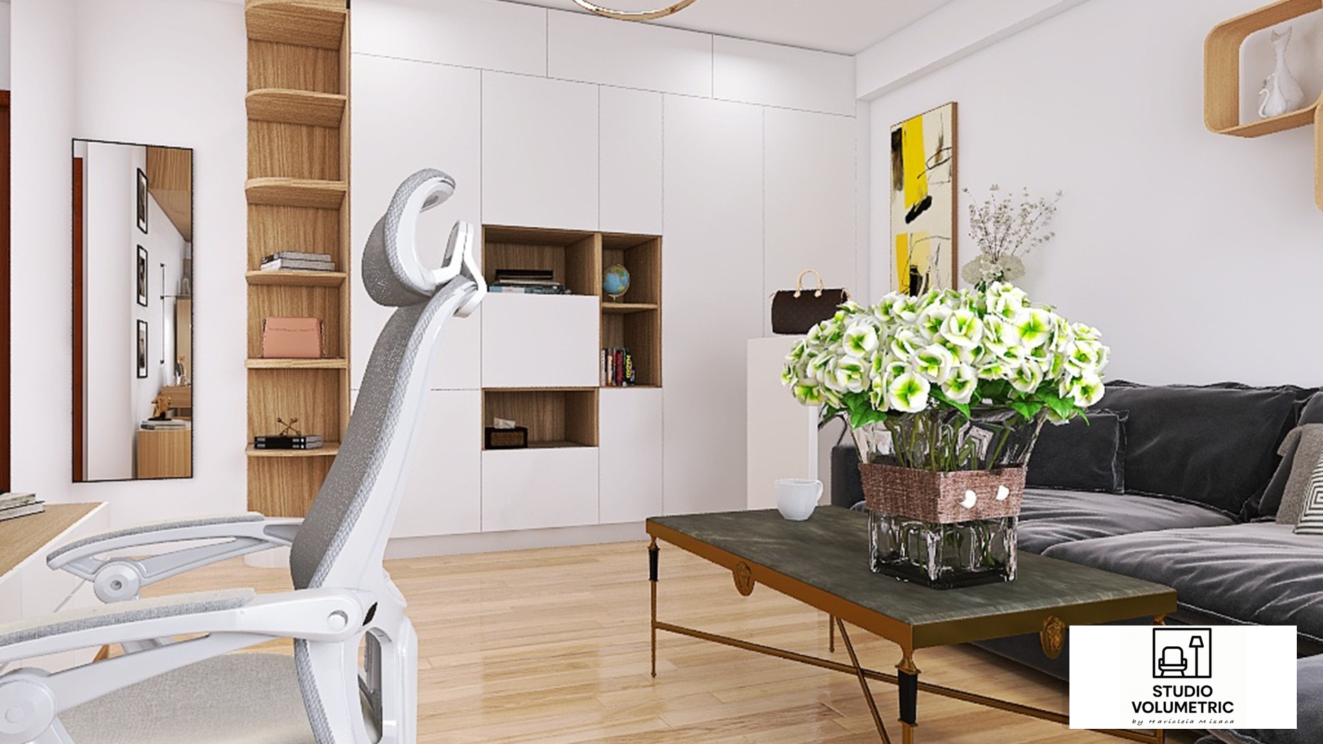 Camera 3 in 1 — fotografie design interior Studio Volumetric, imaginea 5 din 7