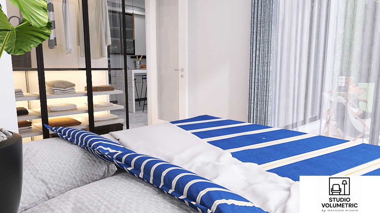 Apartament la mare de închiriat — fotografie design interior Studio Volumetric, imaginea 6 din 9