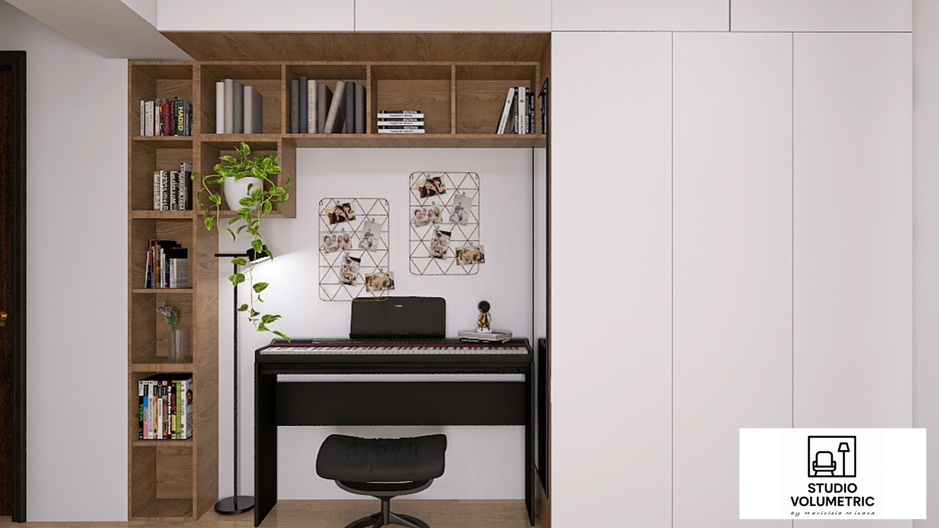 Proiect design interior Provocarea Pianinei — Studio Volumetric București