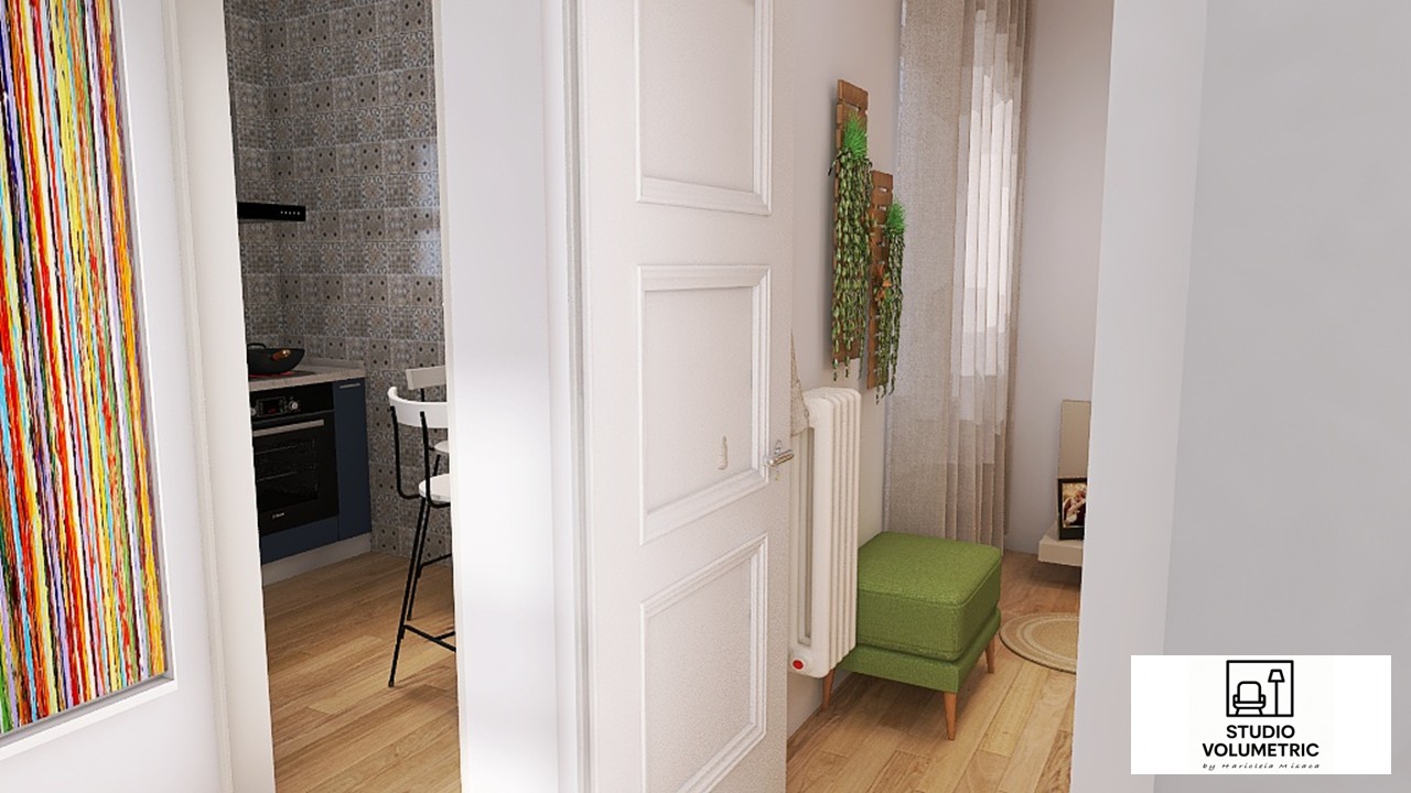 Apartament în inima Atenei — fotografie design interior Studio Volumetric, imaginea 1 din 10