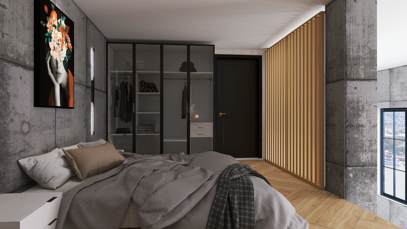 Penthouse Aviatorilor — fotografie design interior Studio Volumetric, imaginea 6 din 7