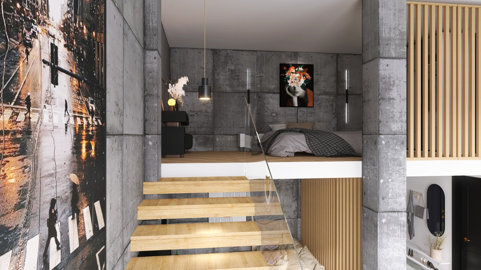Penthouse Aviatorilor — fotografie design interior Studio Volumetric, imaginea 7 din 7
