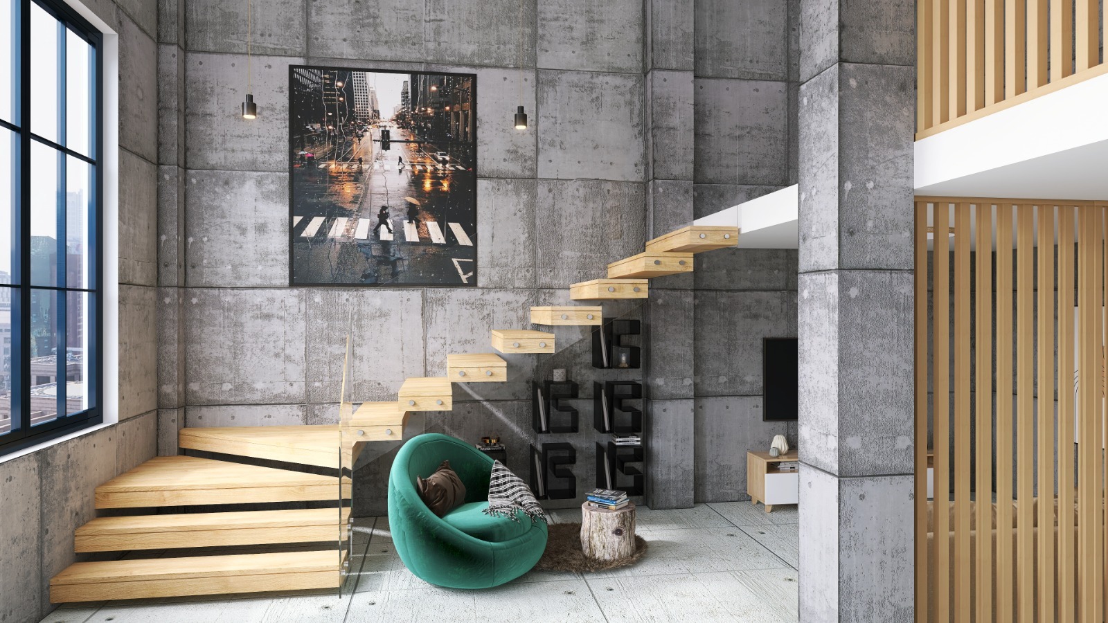 Penthouse Aviatorilor — fotografie design interior Studio Volumetric, imaginea 2 din 7